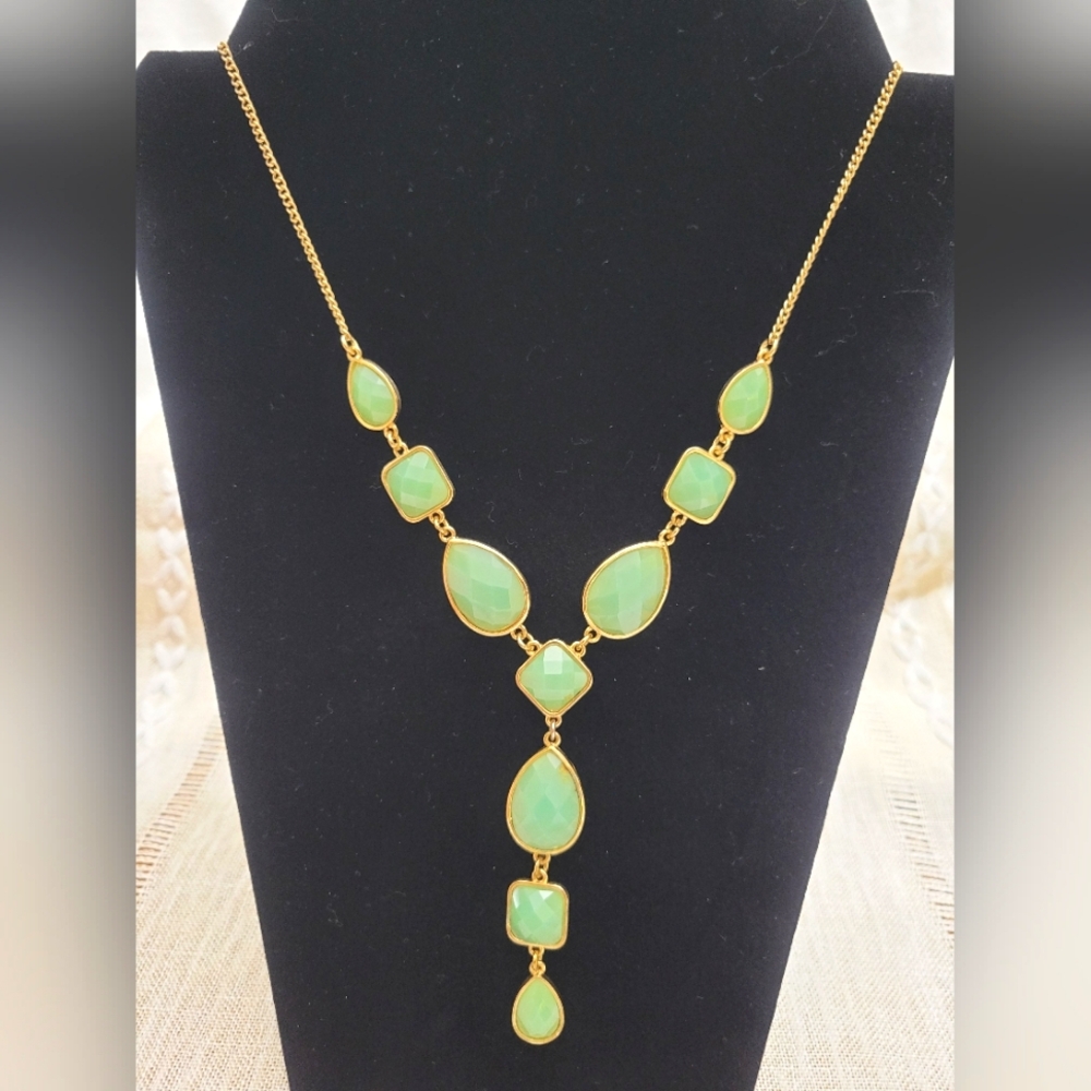 Seafoam Green Necklace